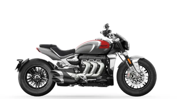 Triumph Rocket 3 Silver Ice Cranberry Red 